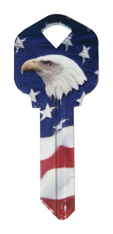 上品スタイル Key Universal 89055-XCP6 Hillman Blank Eagle & Flag Wackey フラワー・リース