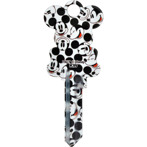 Universal Key Blank Disney Mickey Mouse House/Padlock Double - pack of 5