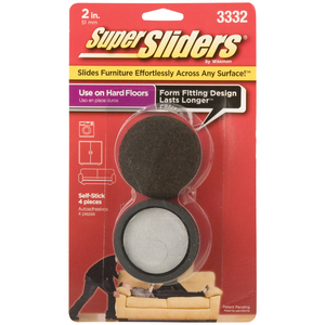 Super Sliders 4333295N Supersliders Formed Felt Furniture