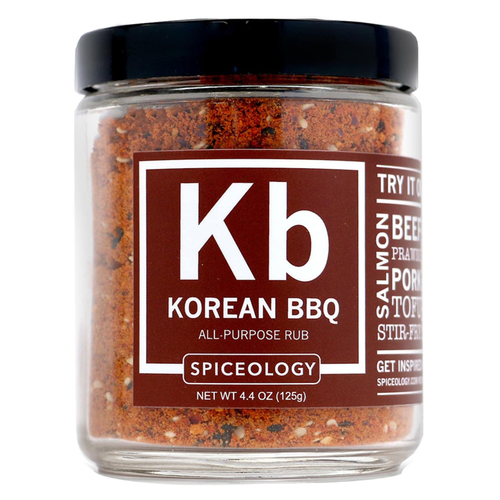 Spiceology 10024 Seasoning Rub Korean BBQ 4.4 oz