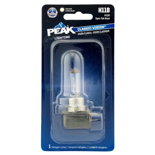 PEAK H11B-BPP Automotive Bulb Classic Vision Halogen High/Low Beam H11B