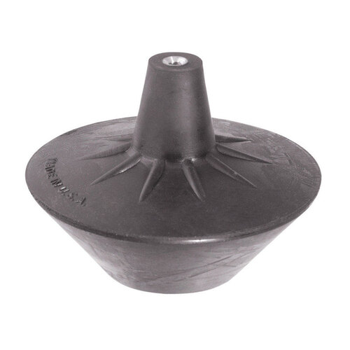 Toilet Tank Ball, Plastic, Black, For: All Toilets