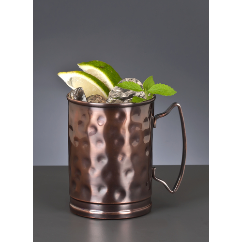 WORLD TABLEWARE MM-200 World Tableware 14 Ounce Hammered Moscow Mule Cup, 12 Each