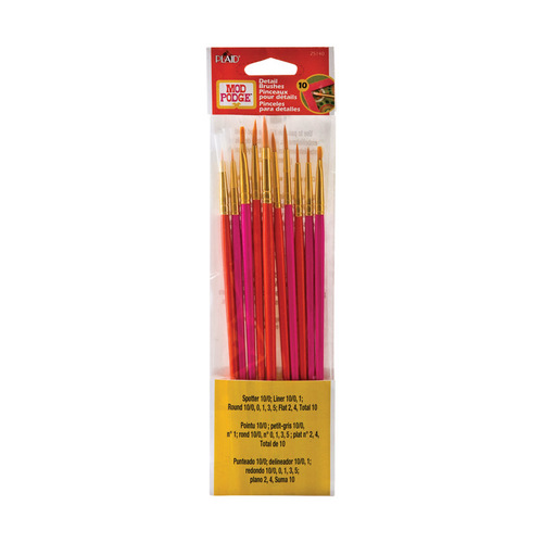 Shop Plaid Mod Podge ® Brush Set, Detail - 25140 - 25140