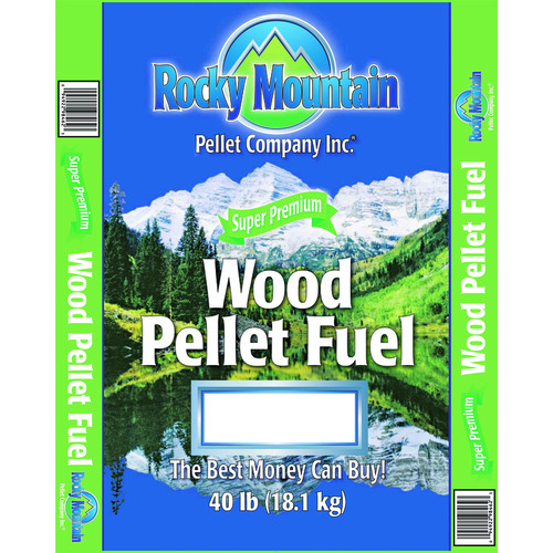 Rocky Mountain 1TONPALLET-XCP50 Wood Pellet Fuel Pellet Company Pine 40 lb - pack of 50
