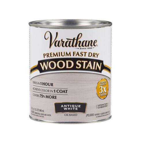 Varathane 297424 Wood Stain Fast Dry SemiTransparent Antique White Oil