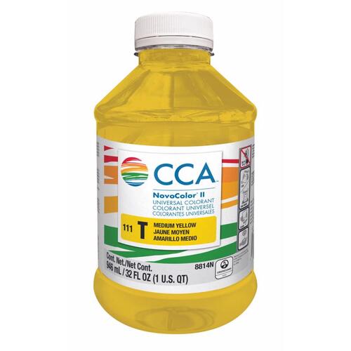 Paint Colorant NovoColor II Medium Yellow 1 qt Medium Yellow