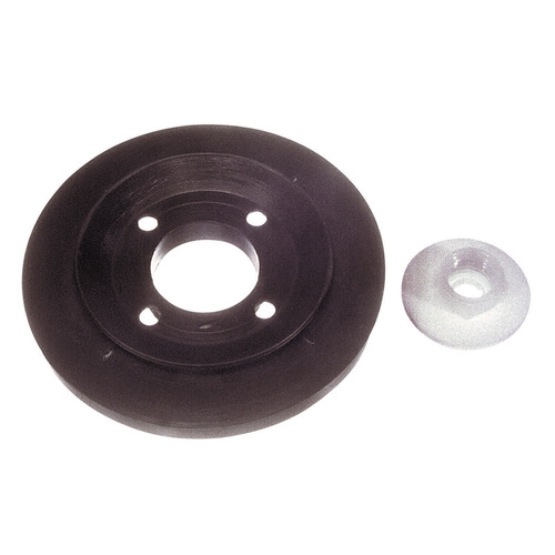 Flush Valve Seal, Rubber, For: Mansfield Models #208 and 209 Series Flush Valves Black