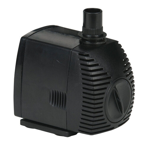 Magnetic Drive Pump, 0.64 A, 115 V, 1/2 x 5/8 in Connection, 1 ft Max Head, 380 gph