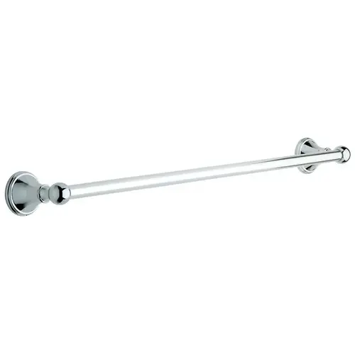 Towel Bar Crestfield Polished Chrome 24" L Die Cast Zinc Polished Chrome