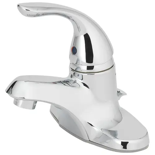 Single-Handle Bathroom Sink Faucet Chrome 4" Chrome