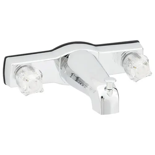 Tub and Shower Faucet 2-Handle Chrome Chrome