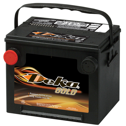 DEKA 675MF Automotive Battery Gold Series 650 CCA 12 V