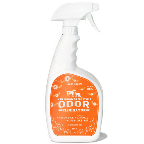 Angry Orange AOR-PET-STOD-32 Enzyme Stain And Odor Remover All Pets Liquid 32 oz