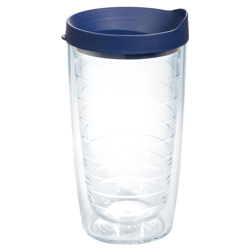Tervis 1310655 Insulated Tumbler 16 oz Blue/Clear BPA Free Blue/Clear
