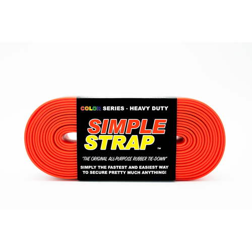 Simple Strap SS-2-RED Heavy Duty Tie Down 1.6" W X 20 ft. L Red 725 lb Red