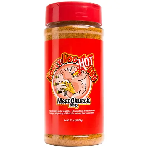 Meat Church 11711552573 Seasoning Rub Honey Hog Hot BBQ 13 oz