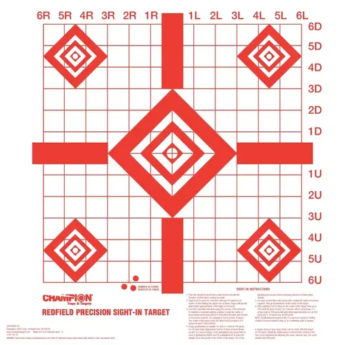 Sight-In Target Redfield