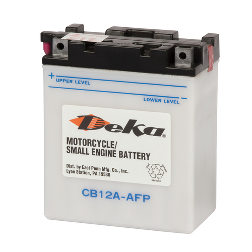 DEKA YB12A-AFP Small Engine Battery High Performance 165 CCA 12 V