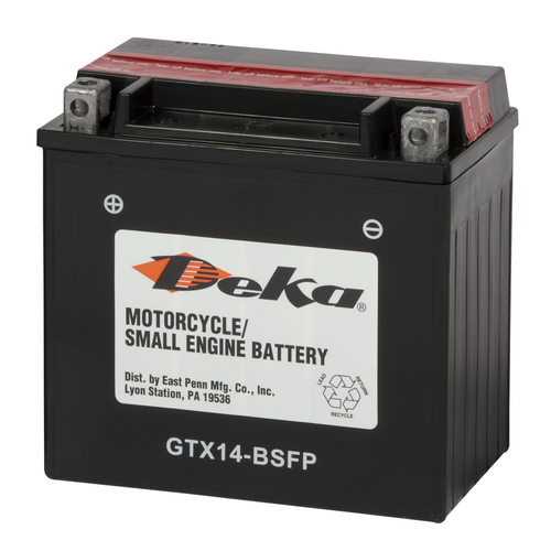 DEKA 8049094 Motorcycle/Small Engine Battery Standard AGM 200 CCA 12 V