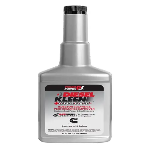 POWER SERVICE 3012-09 Multifunction Fuel Additive Diesel Kleen +Cetane Boost Diesel 12 oz