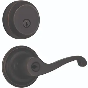 Brinks Push Pull Rotate Glenshaw Oil Rubbed Bronze Entry Lever and Deadbolt Set ANSI Grade 2 1.75 in Brinks Push Pull Rotate Glenshaw Oil Rubbed Bronze Entry Lever and Deadbolt Set ANSI Grade 2 1.75 in