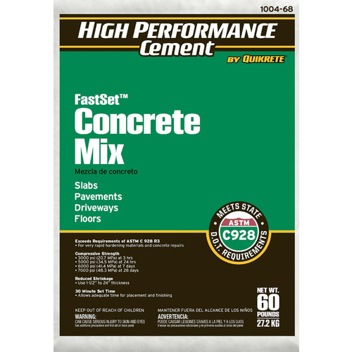 Concrete Mix FastSet 60 lb