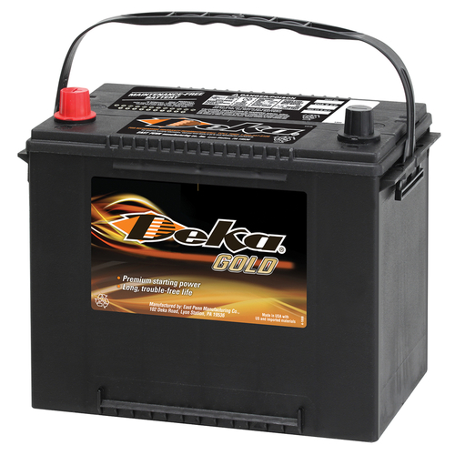DEKA 624MF Automotive Battery Gold Series 650 CCA 12 V