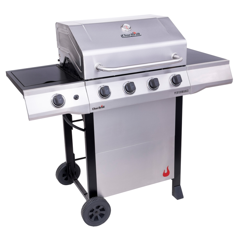 Char Broil Performance Series 4 Burner Liquid Propane Grill Stainless Steel