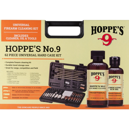 Hoppe's No. 9 62108 Gun Cleaning Kit 62 pc