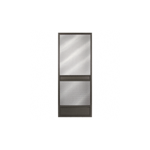 Bayside Bronze 30" x 80" Steel Hinged Screen Door - pack of 4