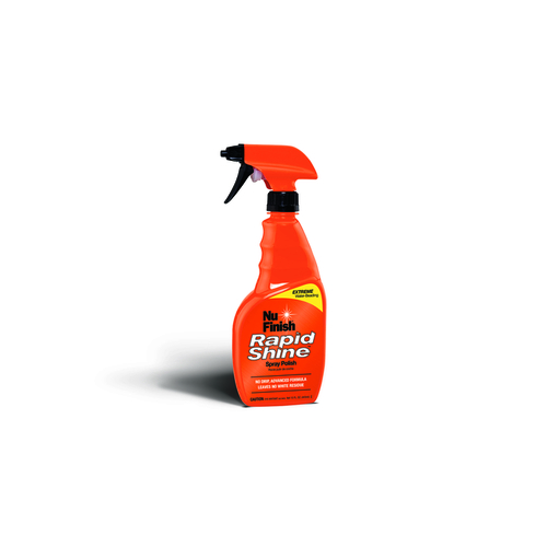 Nu Finish Rapid Shine Spray Polish Review. 