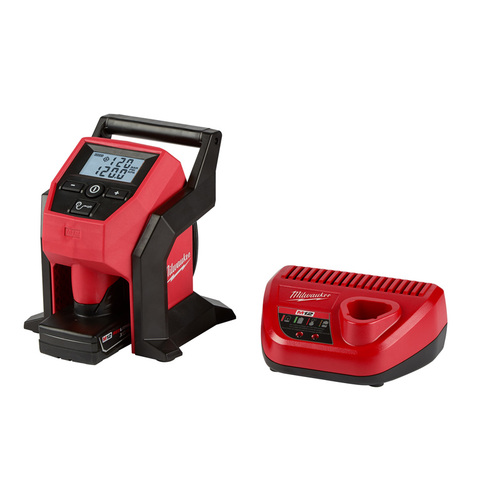 Tire Inflator M12 12 V 120 psi Red