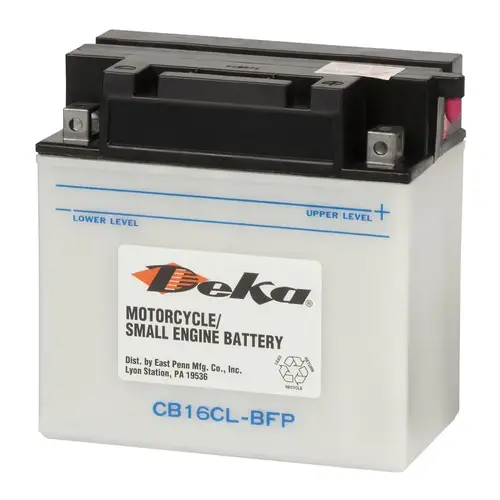 DEKA YB16CL-BFP Small Engine Battery High Performance 240 CCA 12 V