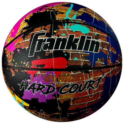 Franklin 8054151-XCP6 Basketball Hard Court Multicolored - pack of 6