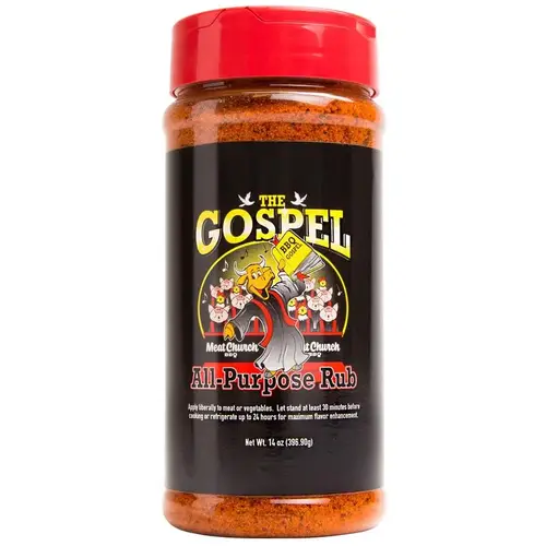 Meat Church 744271988048 All-Purpose Rub The Gospel 14 oz