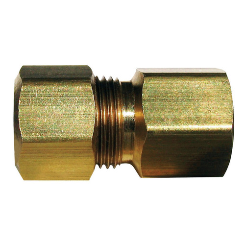 JMF COMPANY 4338232 Adapter 3/8" Compression X 3/8" D FPT Brass