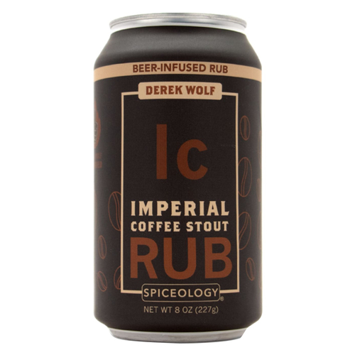 BBQ Rub Derek Wolf Imperial Coffee Stout 8 oz - pack of 6