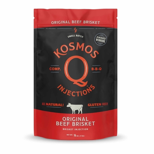 Kosmos Q INJ-ORIG-BEEF Marinade Mix Injections Original Beef Brisket 16 oz