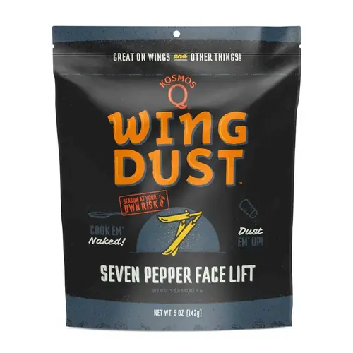 Kosmos Q WD-7P-01 Wing Seasoning Wing Dust 7 Pepper Face Lift 5 oz