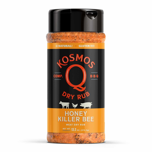 Kosmos Q RUB-KB-SHK BBQ Rub Killer Bee Honey 13.2 oz