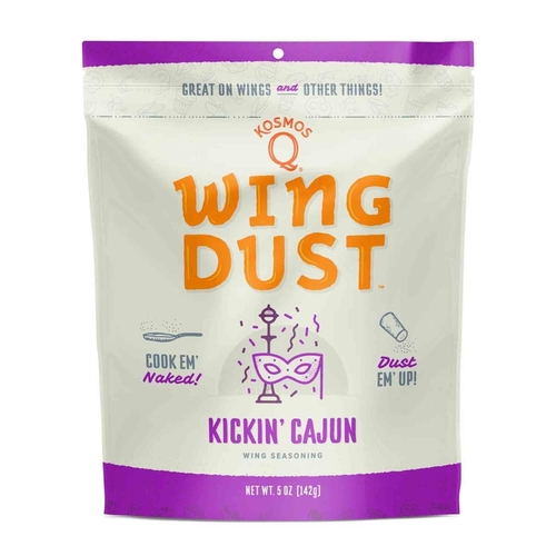 Kosmos Q WD-KC-01 Wing Seasoning Wing Dust Kickin' Cajun 5 oz