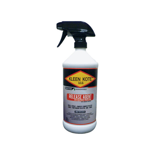 Kleen Kote 30820XCP6 Concrete Release 32 oz Liquid pack of 6