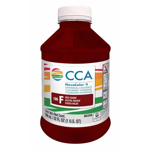 Paint Colorant NovoColor II Red Oxide 1 qt Red Oxide