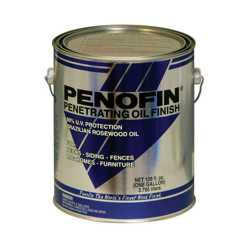 Penofin F5ESAGA Penetrating Wood Stain Semi-Transparent Sable Oil-Based 1 gal Sable
