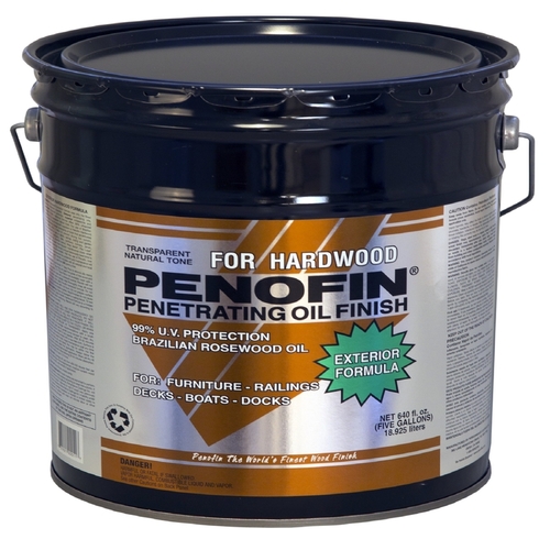 Penetrating Hardwood Stain Transparent Ipe Oil-Based 5 gal Ipe