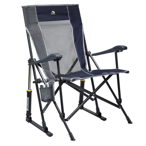 GCI Outdoor 37614 Folding Rocker RoadTrip Midnight Roadtrip