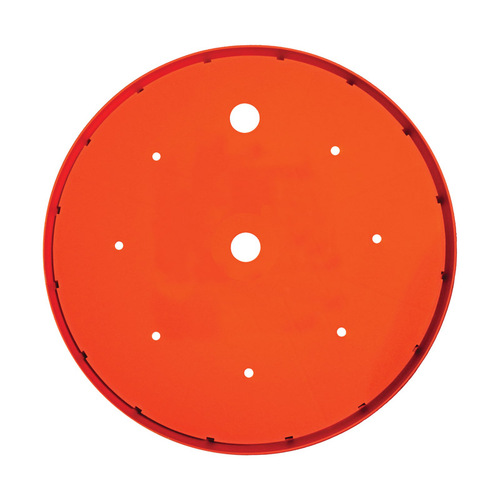 Plant Insert Ups-A-Daisy Orange Plastic Round Orange