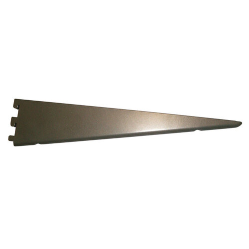 182 TI 14.5 Shelf Bracket, 15-3/16 in L, Steel, Titanium