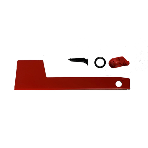 Mailbox Flag Replacement Kit Aluminum Red 1" W X 8-3/4" L Red